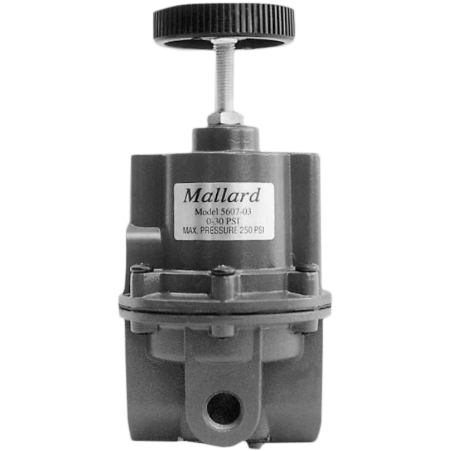 Mallard 1/2" High Flow Pressure Regulator, Model 5607